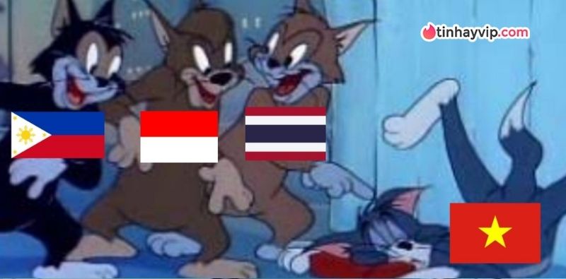 Meme từ Philippines sau trận U23 Việt Nam vs U23 Trung Quốc