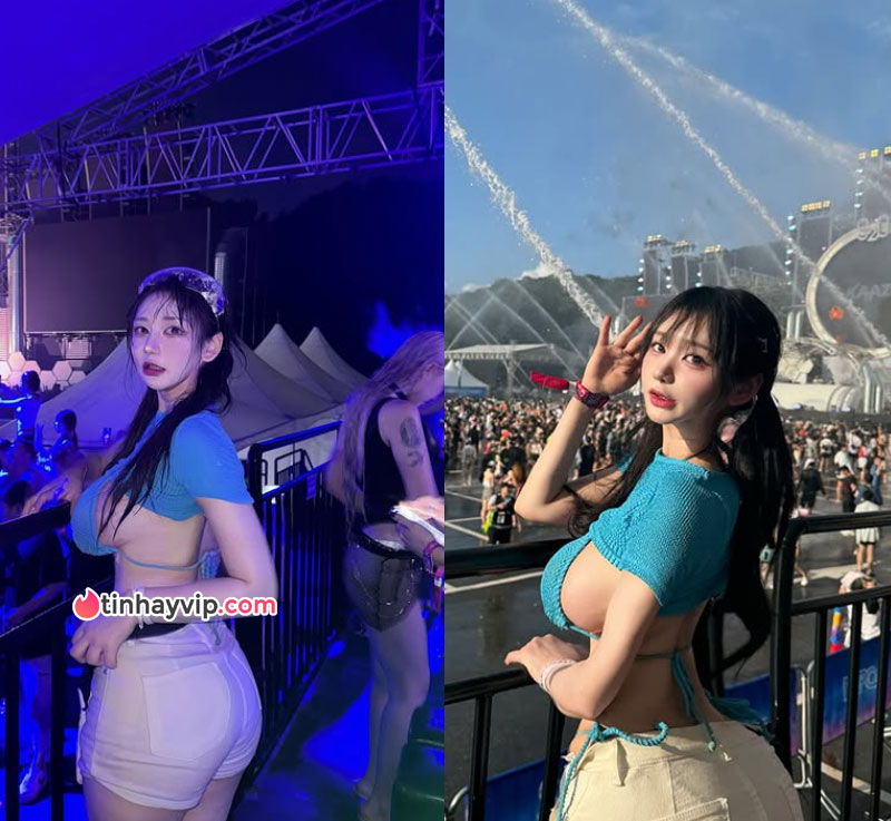 Nữ streamer Hàn Quốc khoe body cực nét căng tràn viền