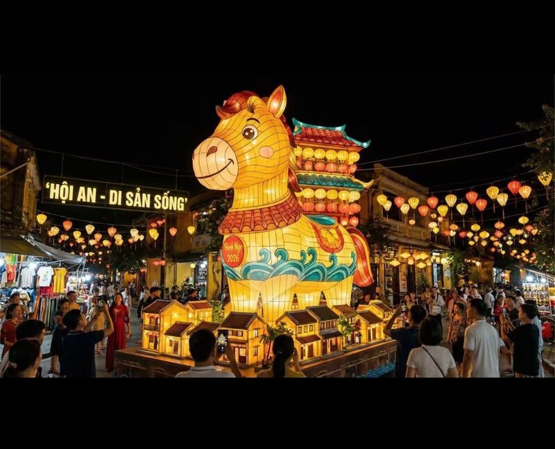 Chiêm ngưỡng dàn linh vật 2026 mã đáo thành công