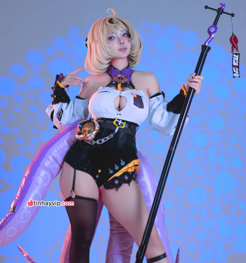 Hot girl 18+ Umeko J hóa thân thành Yidhari nóng bỏng