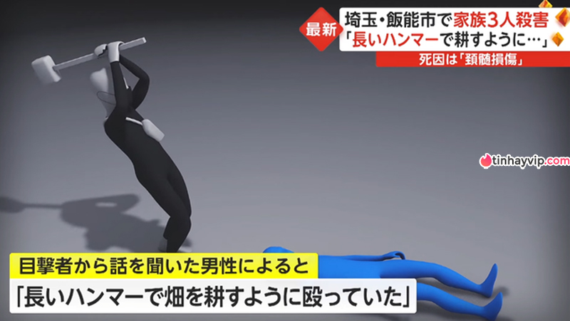 Nhật Bản: Đập nát mặt ba nạn nhân bằng búa, hung thủ được phán chung thân do... thiểu năng trí tuệ