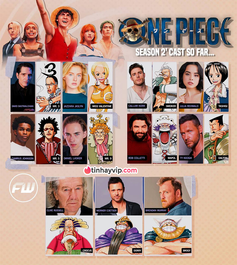 One Piece Live Action SS2: Bùng nổ với hành trình "Into the grand line" trên Netflix