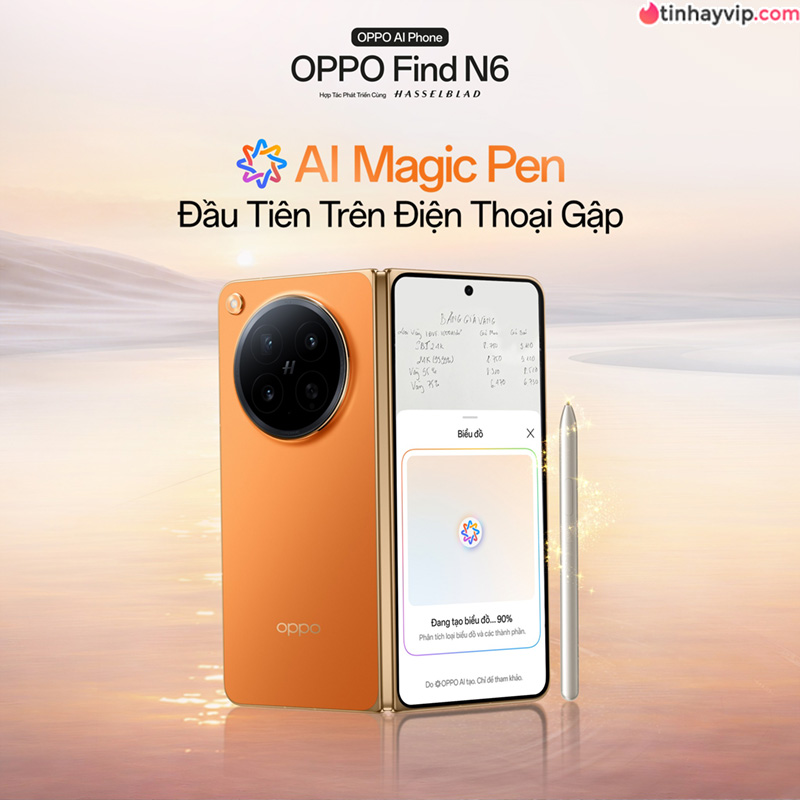 Oppo Find N6: Đỉnh cao đa nhiệm Free-Flow Window chưa từng có