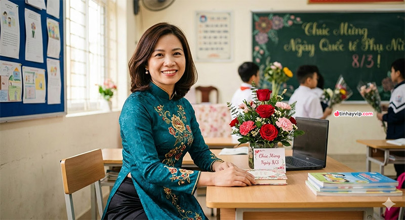 99+ lời chúc 8-3 cho cô giáo, mẹ và người yêu hay và ý nghĩa nhất 2026