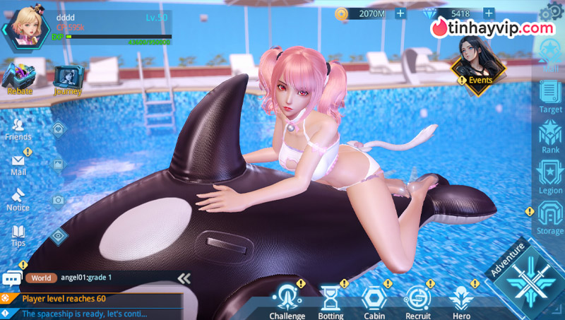 Angel Legion: Game waifu sci-fi càng chơi càng khó dứt Angel Legion: Game waifu sci-fi càng chơi càng khó dứt