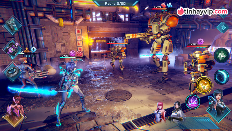 Angel Legion: Game waifu sci-fi càng chơi càng khó dứt Angel Legion: Game waifu sci-fi càng chơi càng khó dứt