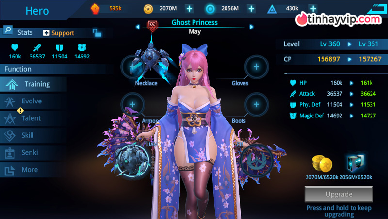 Angel Legion: Game waifu sci-fi càng chơi càng khó dứt Angel Legion: Game waifu sci-fi càng chơi càng khó dứt
