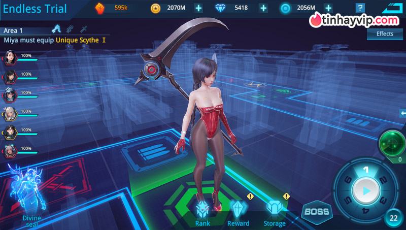 Angel Legion: Game waifu sci-fi càng chơi càng khó dứt Angel Legion: Game waifu sci-fi càng chơi càng khó dứt