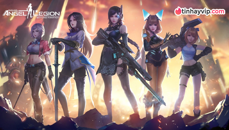 Angel Legion: Game waifu sci-fi càng chơi càng khó dứt Angel Legion: Game waifu sci-fi càng chơi càng khó dứt