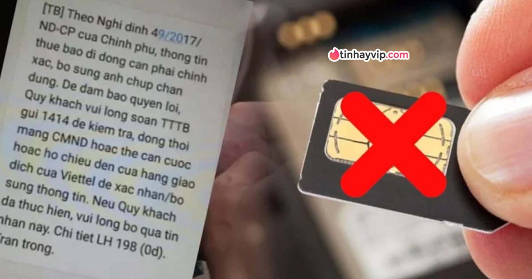 Hàng loạt thuê bao đứng trước nguy cơ bị khóa SIM