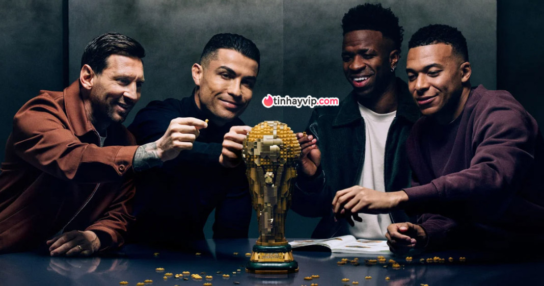 LEGO chơi lớn trước thềm World Cup 2026 biến siêu sao thành những mảnh ghép tỉ đô