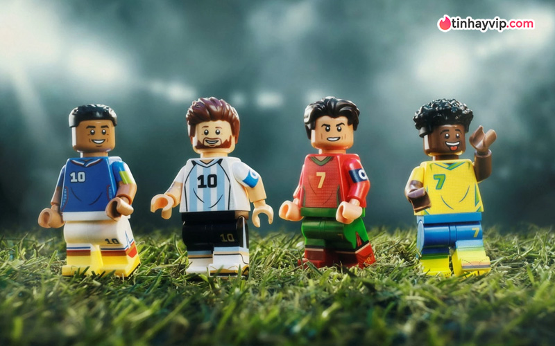 LEGO chơi lớn trước thềm World Cup 2026 biến siêu sao thành những mảnh ghép tỉ đô