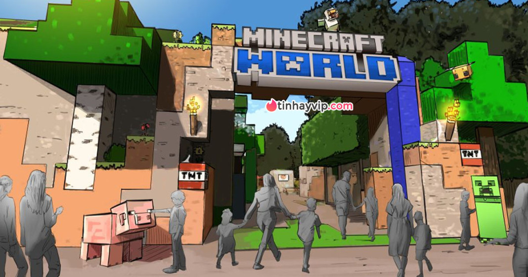 Minecraft World - Công viên chủ đề Minecraft đầu tiên trên thế giới