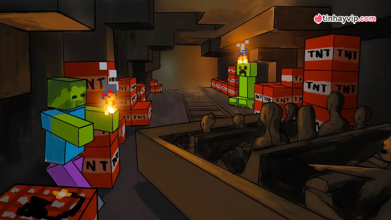 Minecraft World - Công viên chủ đề Minecraft đầu tiên trên thế giới Minecraft World - Công viên chủ đề Minecraft đầu tiên trên thế giới