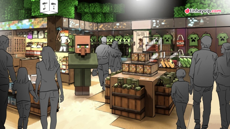 Minecraft World - Công viên chủ đề Minecraft đầu tiên trên thế giới Minecraft World - Công viên chủ đề Minecraft đầu tiên trên thế giới