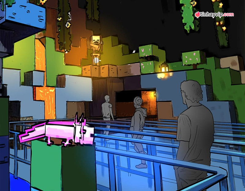 Minecraft World - Công viên chủ đề Minecraft đầu tiên trên thế giới Minecraft World - Công viên chủ đề Minecraft đầu tiên trên thế giới