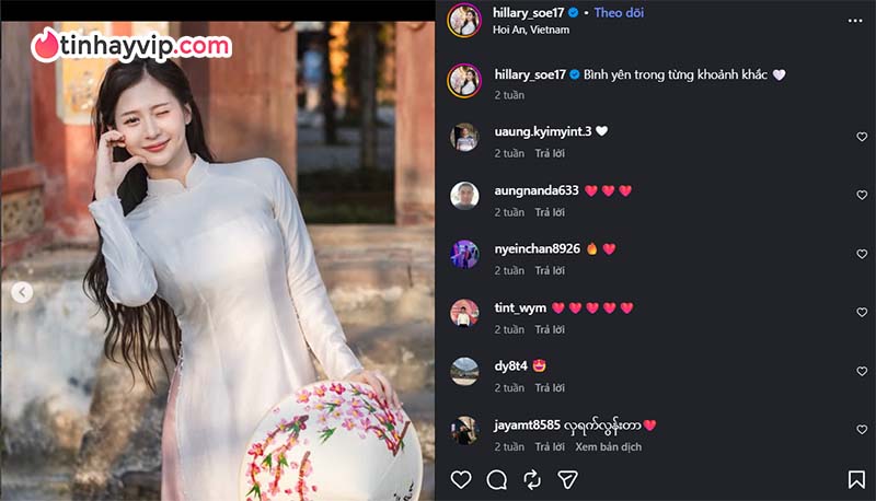 Mỹ nhân ngoại quốc gây sốt trong tà áo dài Việt Nam