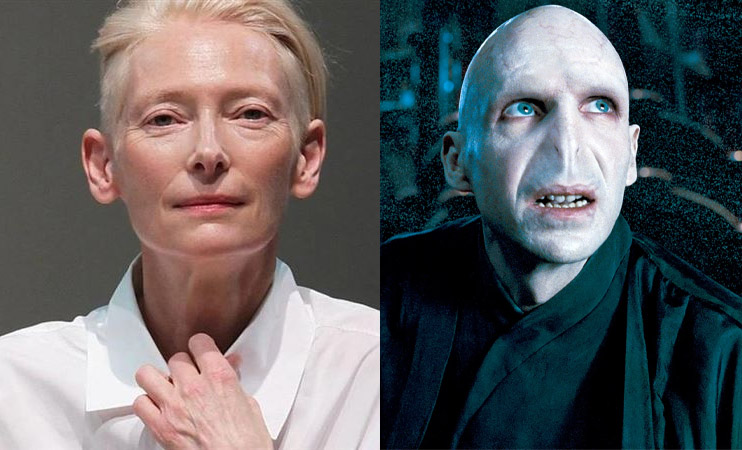 "Cựu Voldemort" Ralph Fiennes đề cử Tilda Swinton cho vai diễn để đời "Cựu Voldemort" Ralph Fiennes đề cử Tilda Swinton cho vai diễn để đời