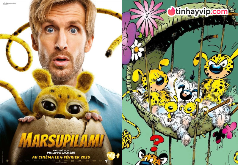 Siêu Quậy Marsupilami tái xuất: Chiến thần phòng vé đổ bộ rạp phim Việt! Siêu Quậy Marsupilami tái xuất: Chiến thần phòng vé 47 triệu USD sắp đổ bộ rạp Việt!
