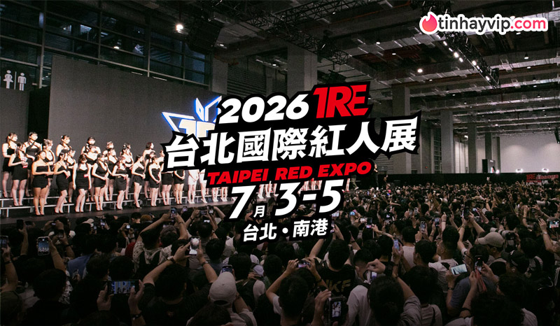 Lineup trong mơ tại Taipei Red Expo 2026 quy tụ dàn AV idol đình đám khiến fan bùng nổ