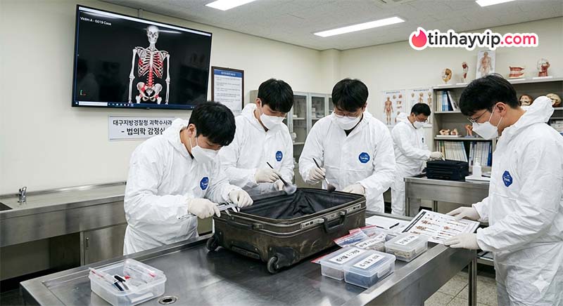 Chiếc vali đáng ngờ bên bờ suối hé lộ bí mật kinh khủng về "địa ngục trần gian" của người mẹ Vụ án thi thể mẹ vợ nằm gọn trong vali rúng động Hàn Quốc