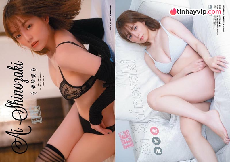 Ai Shinozaki 34 tuổi vẫn cực cháy với bộ ảnh bikini G-cup