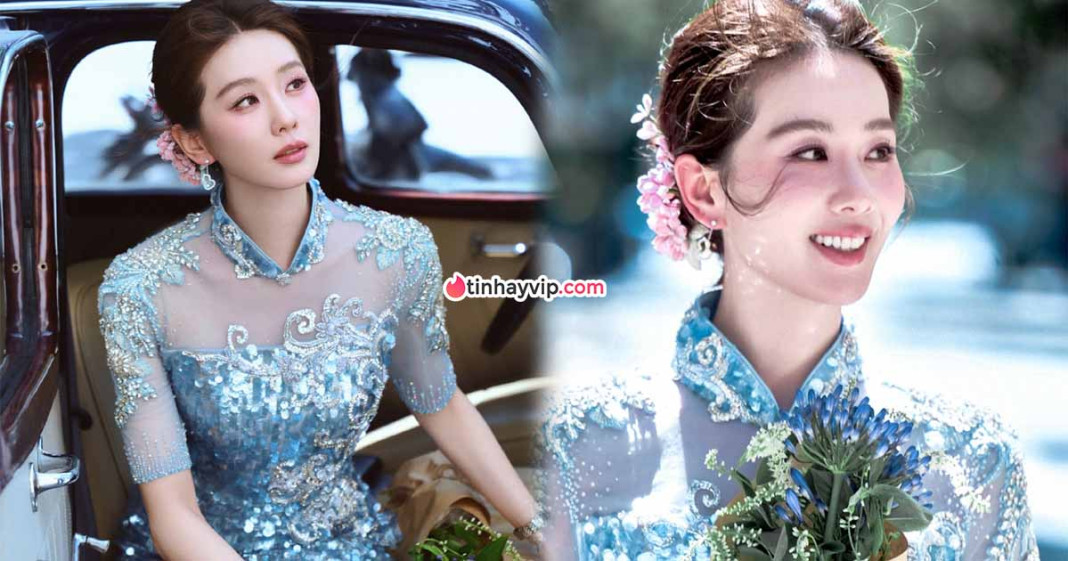 Lưu Thi Thi gây chú ý khi xuất hiện tại Hồ Gươm, Hà Nội