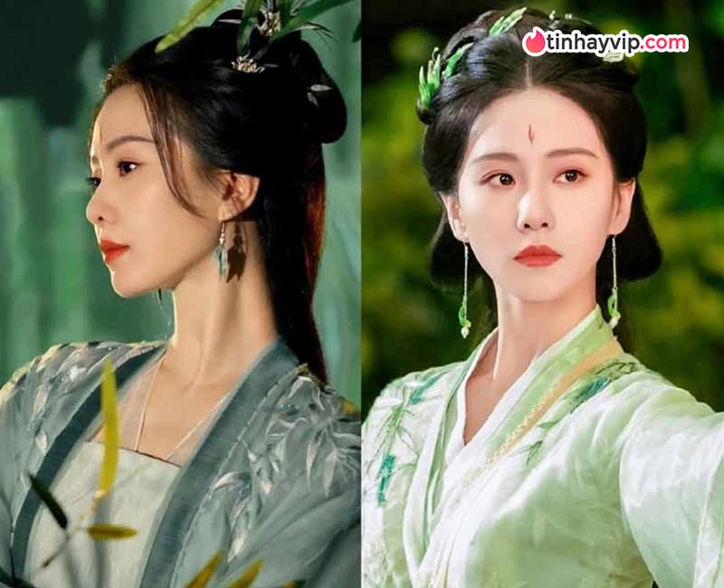 Lưu Thi Thi gây chú ý khi xuất hiện tại Hồ Gươm, Hà Nội