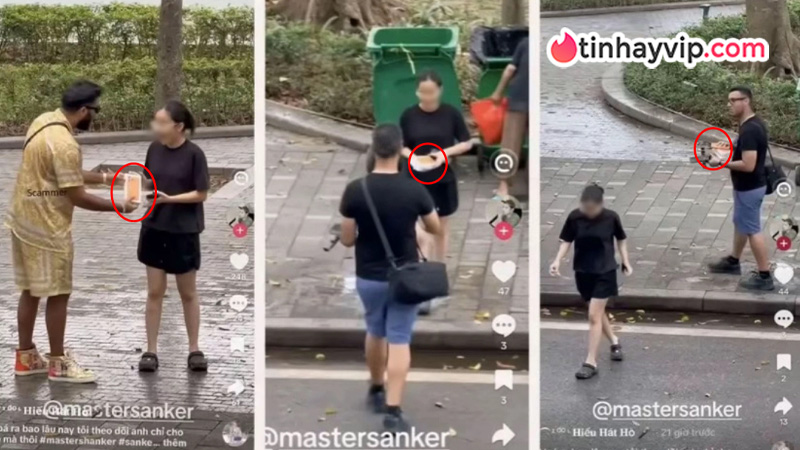 Master Sanker là ai mà gây xôn xao dư luận vì clip tặng iPhone ở Hồ Gươm?