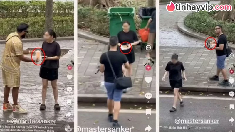 Master Sanker là ai mà gây xôn xao dư luận vì clip tặng iPhone ở Hồ Gươm?