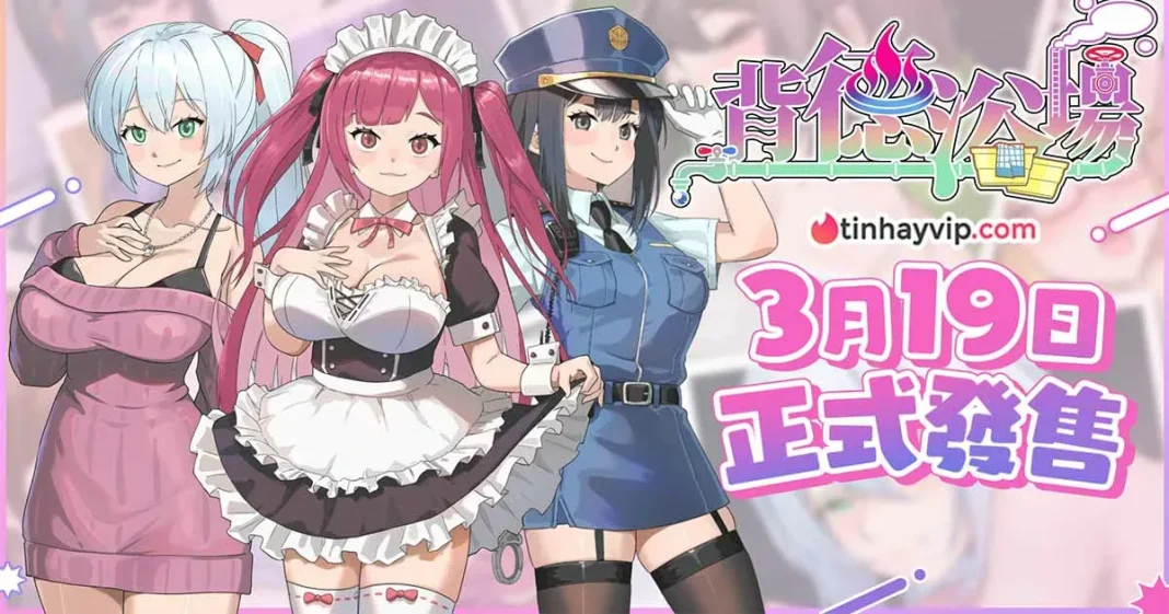 Immoral Bathhouse: Game 18+ kinh doanh tắm hơi để xóa nợ