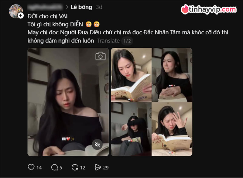 Lê Bống lại gây thị phi với clip trend ngày ấy - bây giờ sau phốt performative girl