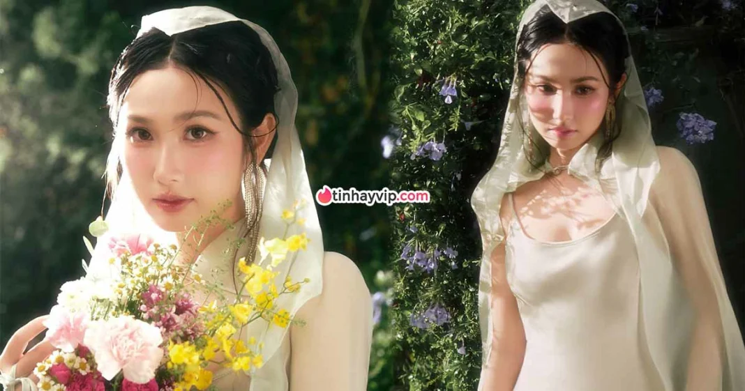Lê Thị Thanh khoe sắc vóc dịu dàng trong bộ ảnh đầm lụa