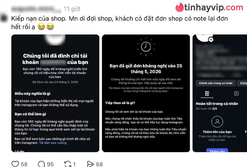 Meta xin lỗi sau sự cố hàng loạt tài khoản Instagram bị khóa tại Việt Nam