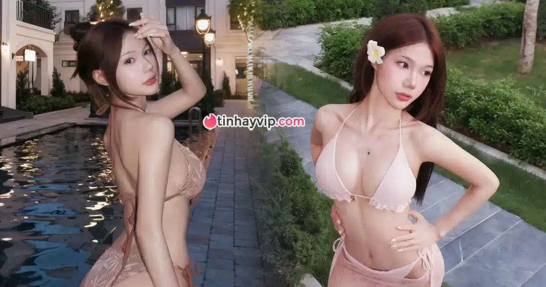 Cận cảnh sắc vóc tuổi 19 của Minh Thảo trong loạt ảnh bikini nóng bỏng