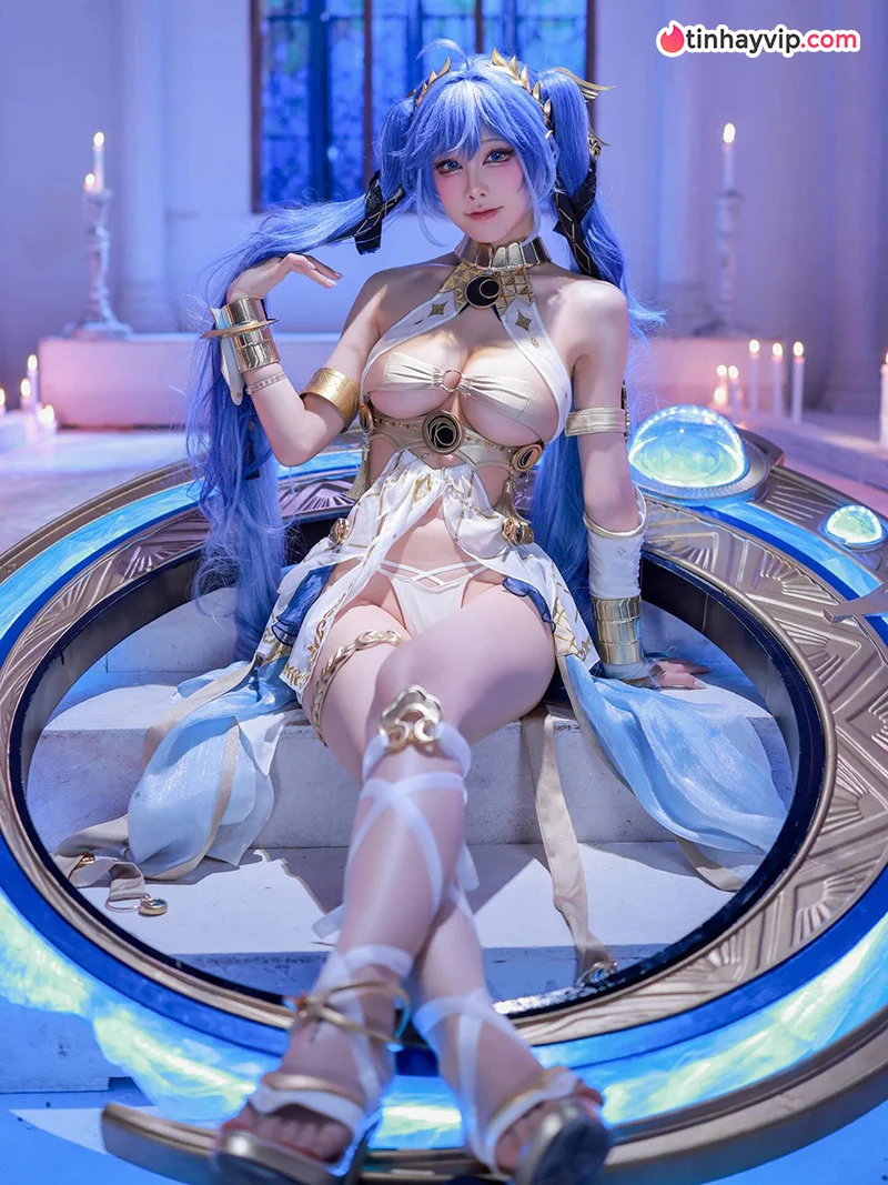 Shui Miao Aqua cosplay nhân vật trong Wuthering Waves