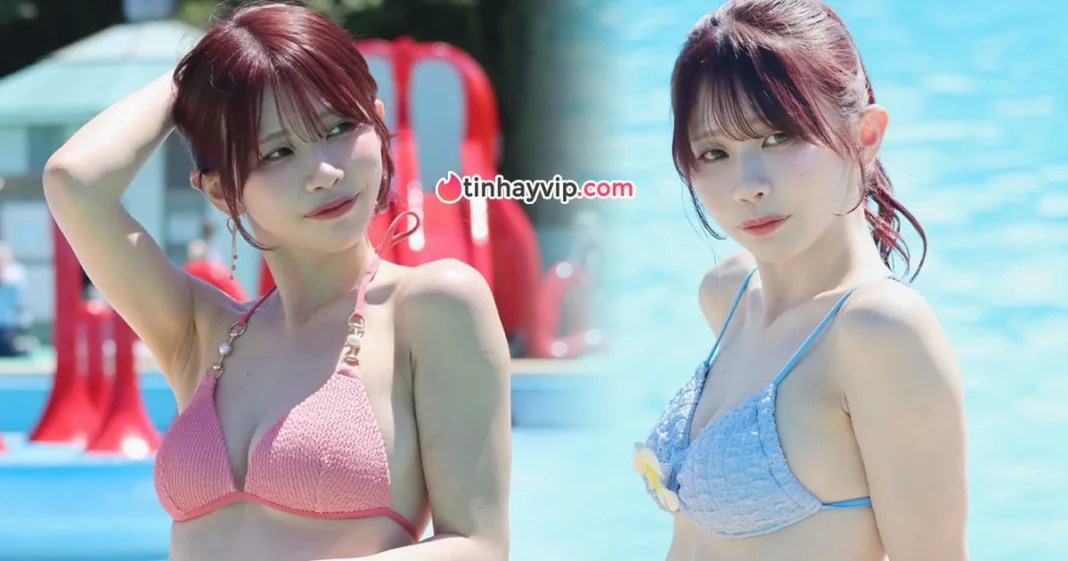 Diễn viên AV Aoi Ibuki tung loạt ảnh bikini cực cháy, khoe vòng 1 cup G siêu khủng