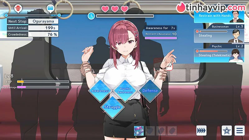 Rina's Undercover Train Operation: Siêu phẩm game 18 PC sở hữu lối chơi chiến thuật gây nghiện
