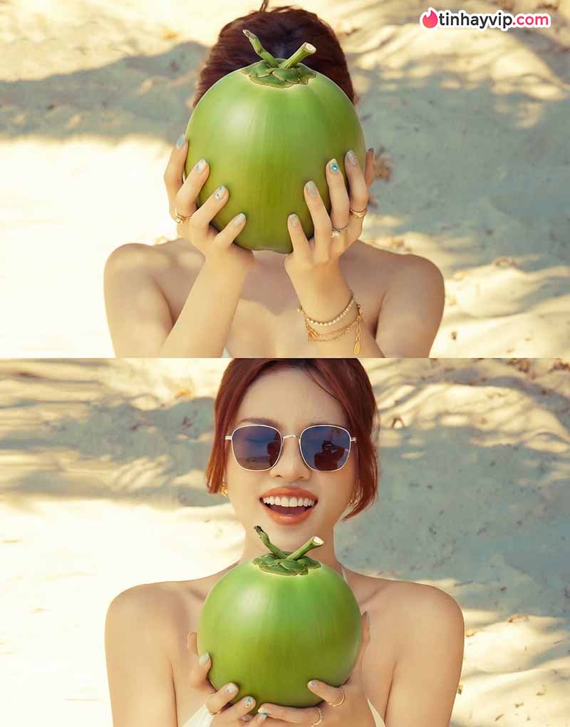 Thanh Thanh Huyền khoe visual cuốn hút trong kỳ nghỉ biển
