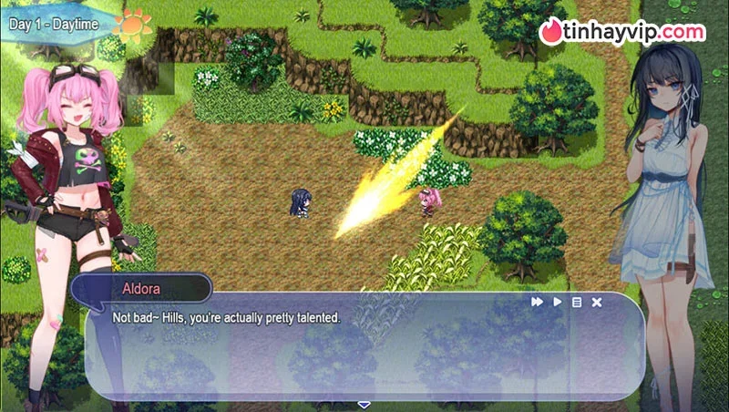 The Adventures of HILLS: Siêu phẩm game 18 anime quản lý thời gian cực hot