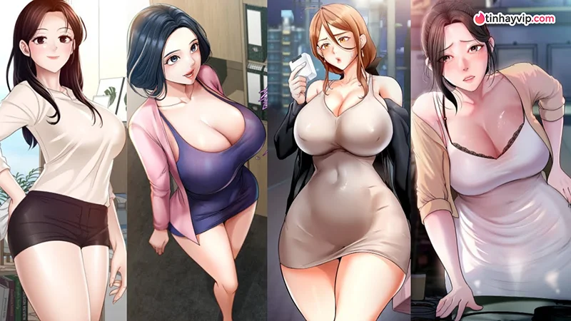 Các nàng milf trong manhwa Hàn Quốc