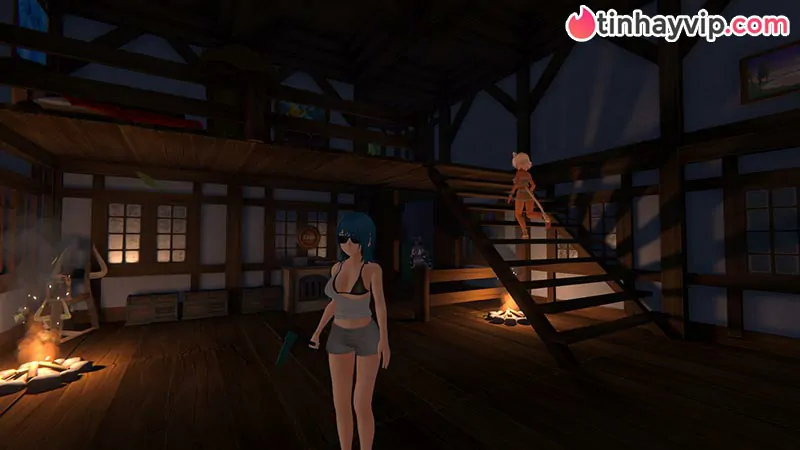 Tropical Monster Girls: Game người lớn sinh tồn độc lạ khiến anh em quên lối về