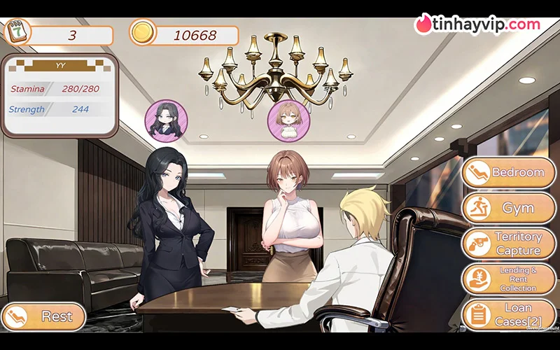 Review chi tiết game hentai harem Black Gold Shining Town