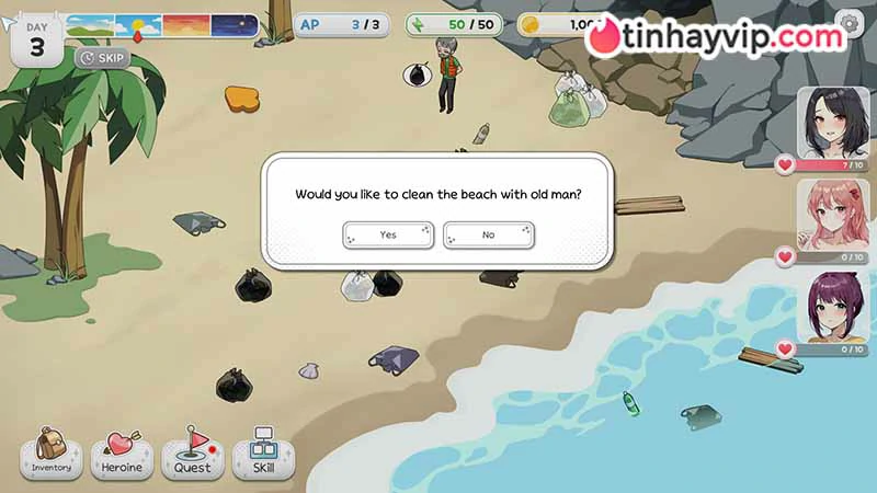 Inari: Game 18+ về hành trình hẹn hò tại thị trấn ven biển