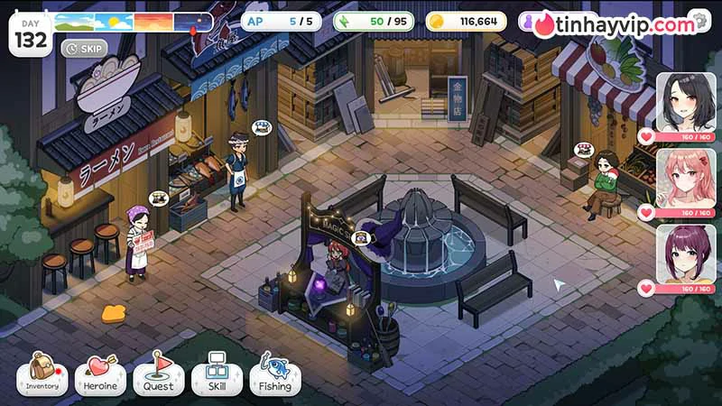 Inari: Game 18+ về hành trình hẹn hò tại thị trấn ven biển