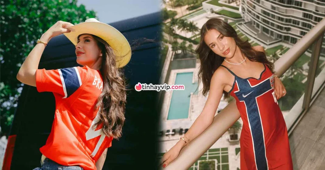 Isabella trẻ trung trong màu áo đội tuyển Na Uy