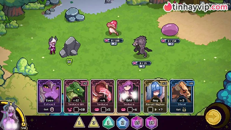 Lust Arcanum: Tổ hợp đánh bài kết hợp xây dựng căn cứ độc lạ trên Steam