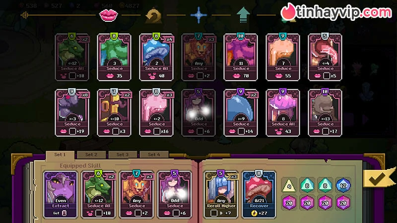 Lust Arcanum: Tổ hợp đánh bài kết hợp xây dựng căn cứ độc lạ trên Steam