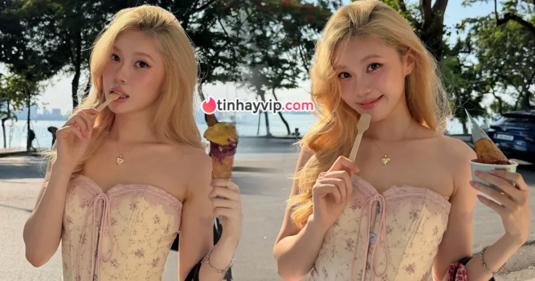 Hot TikToker Ly Phạm xả kho bộ ảnh dạo phố rạng rỡ, khoe sắc vóc gái một con trông mòn mắt