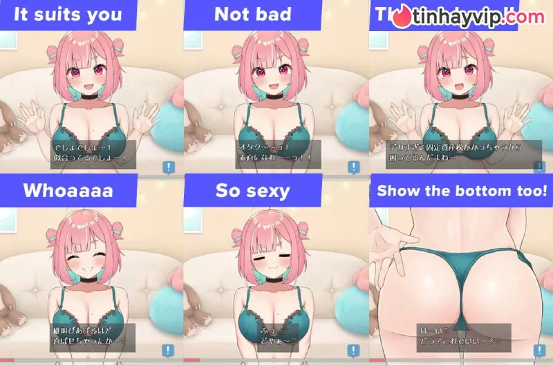 No-good Streamer Mirai-chan: Trải nghiệm tương tác cực hot cùng nữ streamer quyến rũ